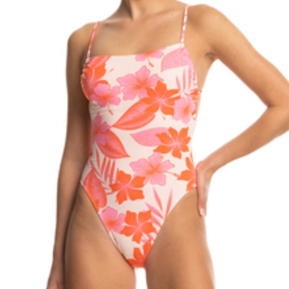 Roxy Other - Roxy Printed Beach Classics One-Piece Swimsuit Size Small